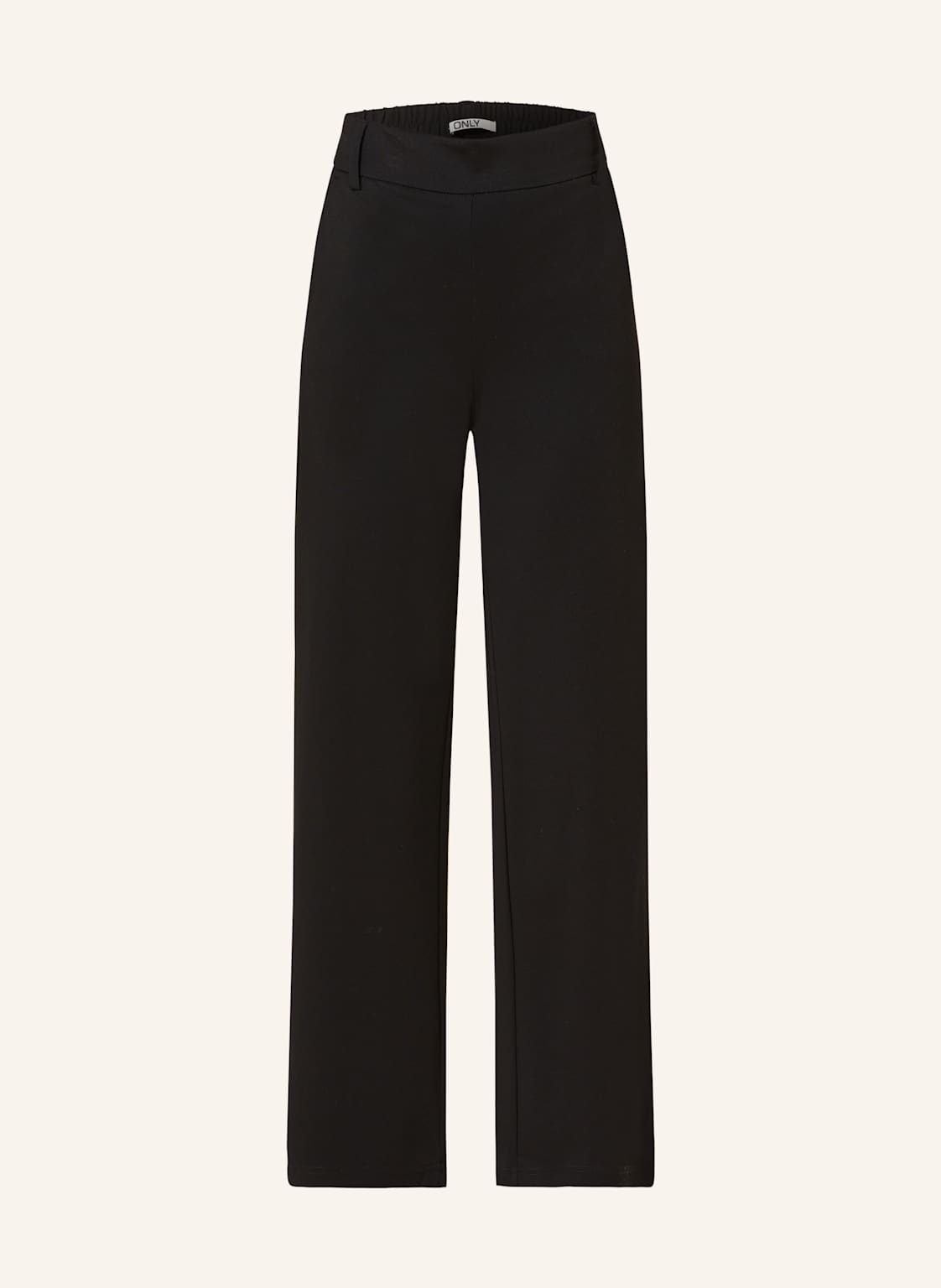 Only Marlenehose Aus Sweat schwarz Only Marlenehose Aus Sweat schwarz von Only