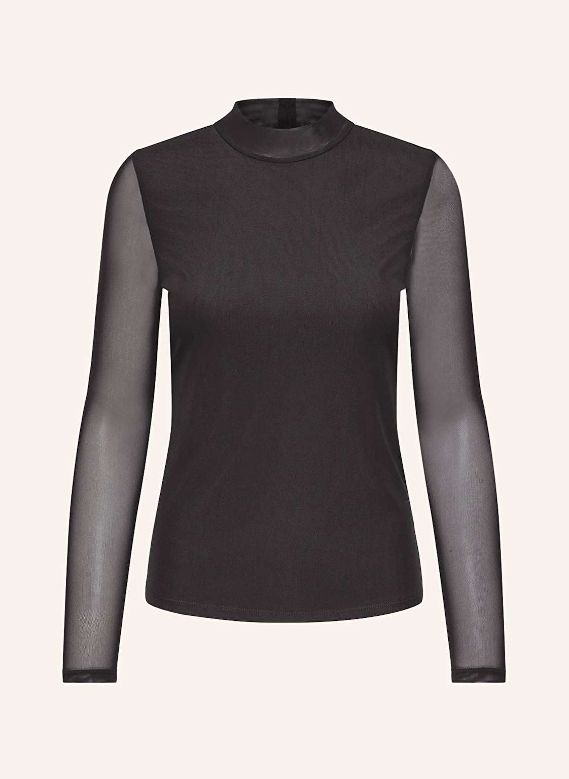 Only Mesh-Shirt schwarz von Only