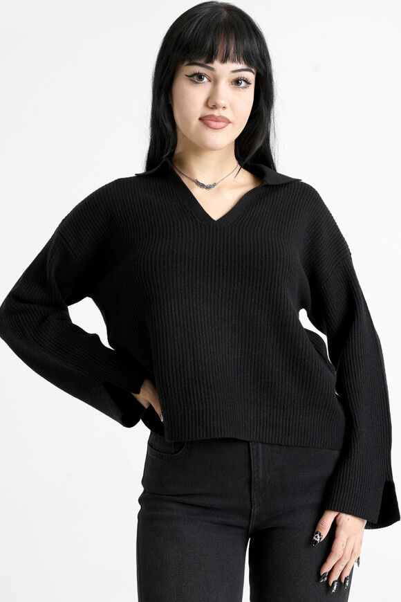 Only Monna Strickpullover | Black | Damen  | M von Only