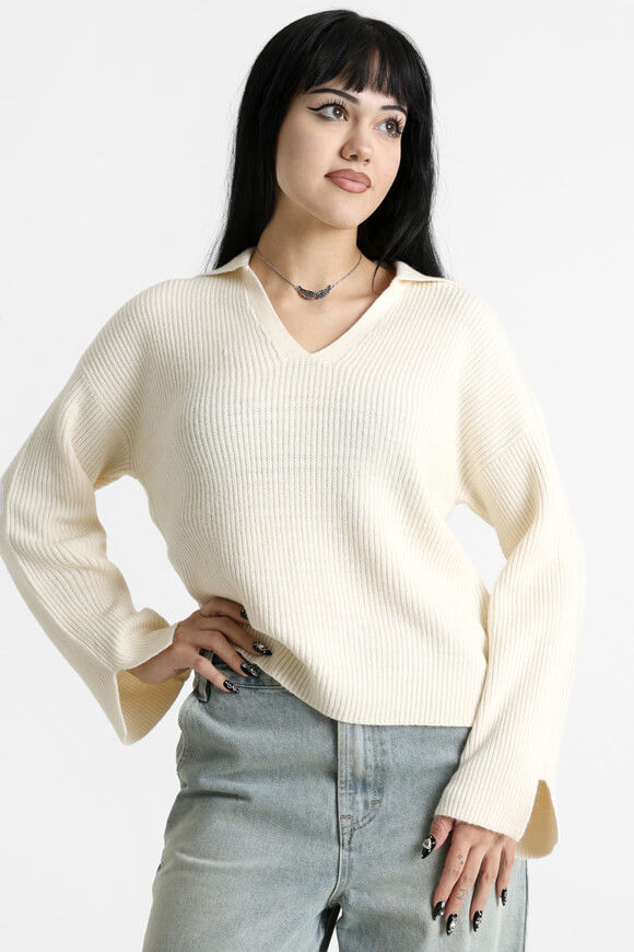 Only Monna Strickpullover | Whitecap Gray Melange | Damen  | M von Only