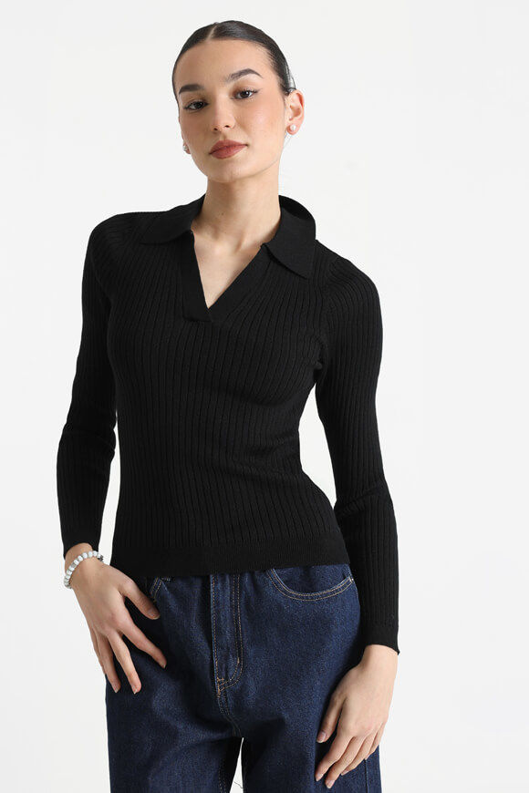 Only Nima Strickpullover | Black | Damen  | L von Only