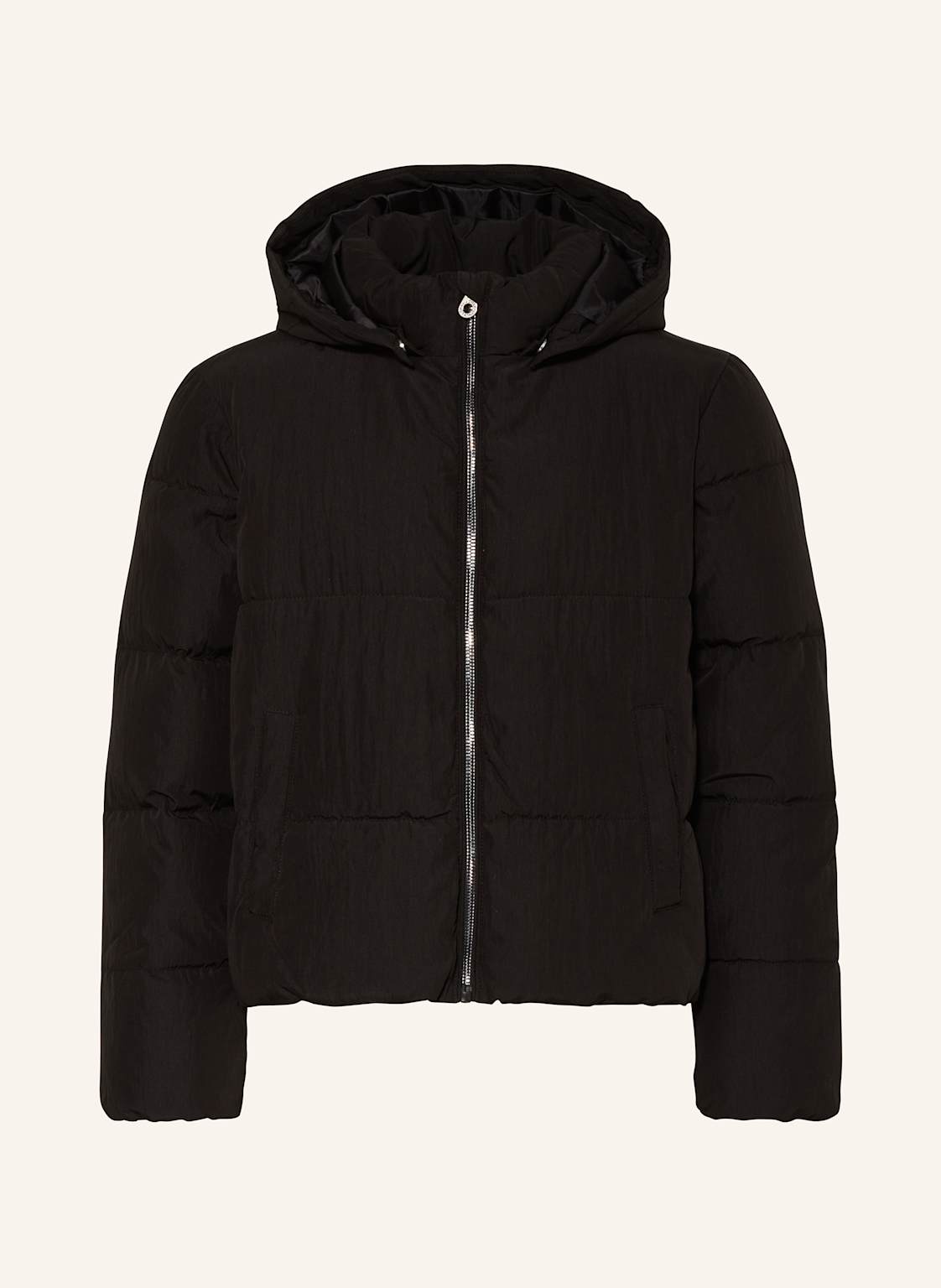 Only Steppjacke schwarz von Only