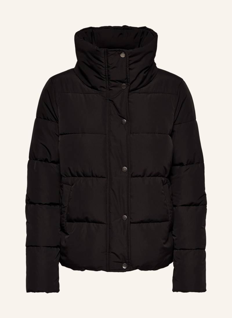 Only Steppjacke schwarz von Only