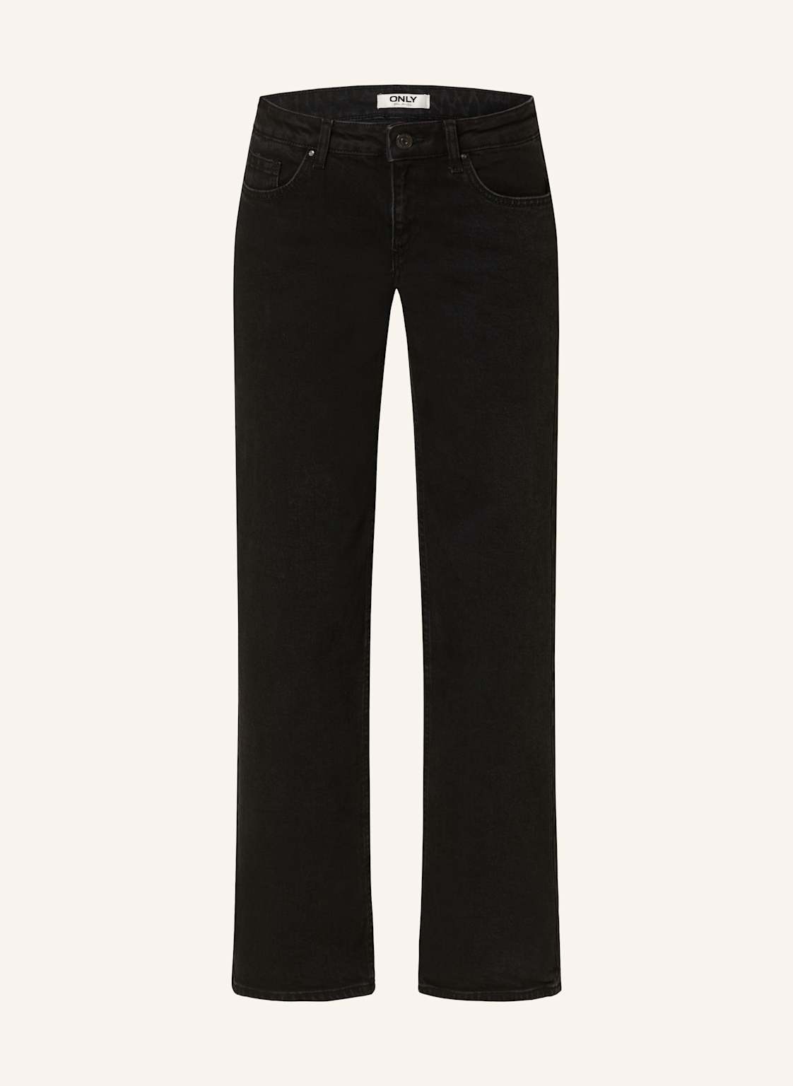 Only Straight Jeans schwarz von Only