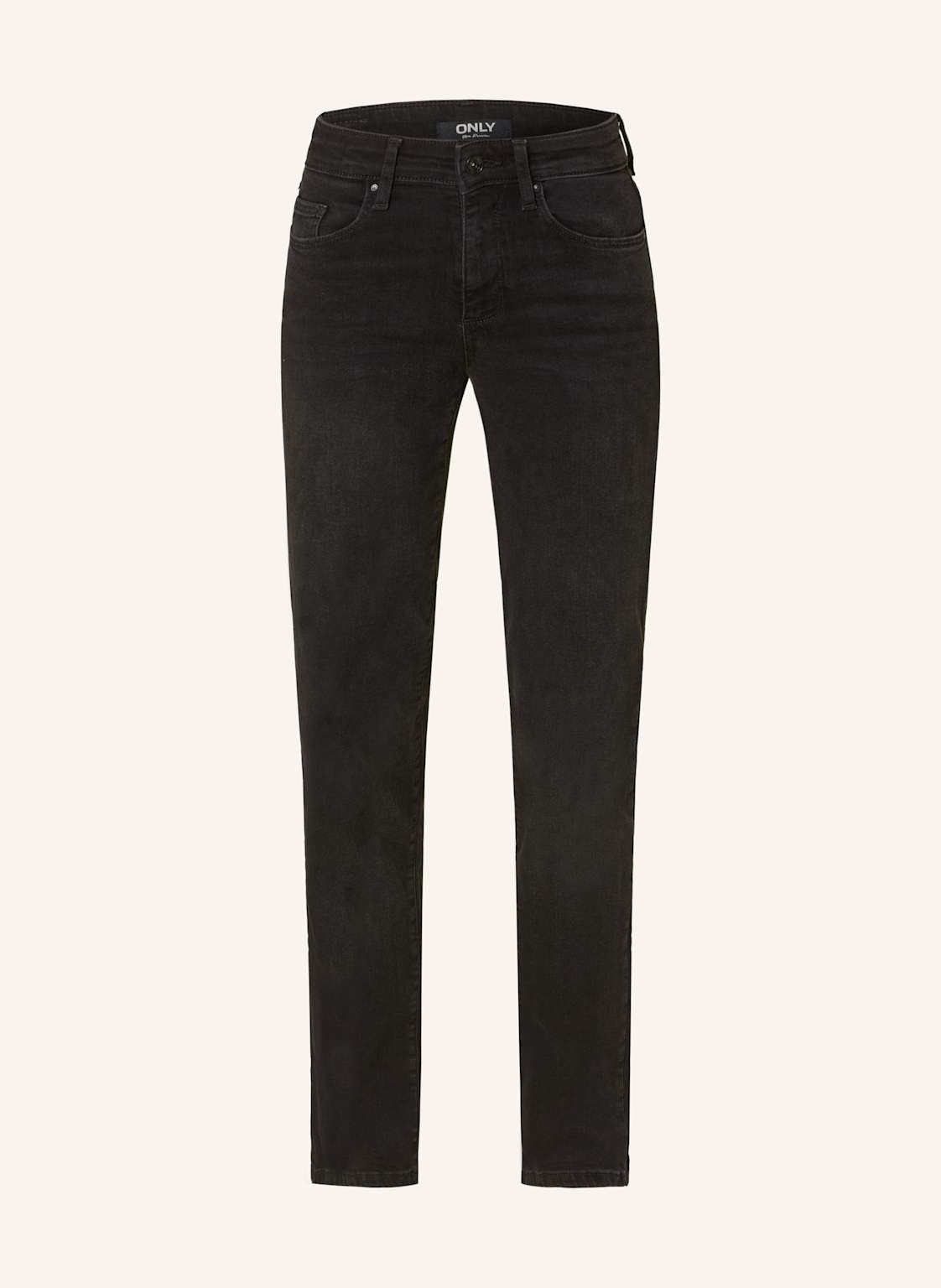 Only Straight Jeans schwarz von Only