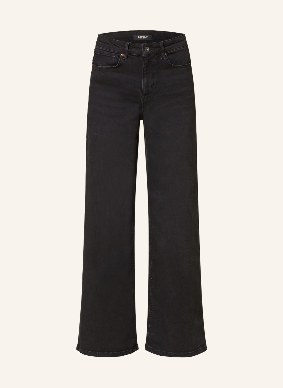 Only Straight Jeans schwarz von Only