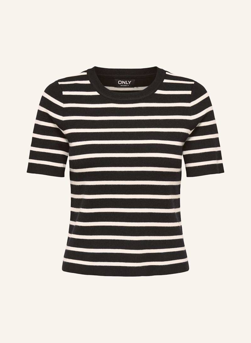 Only Strickshirt schwarz von Only