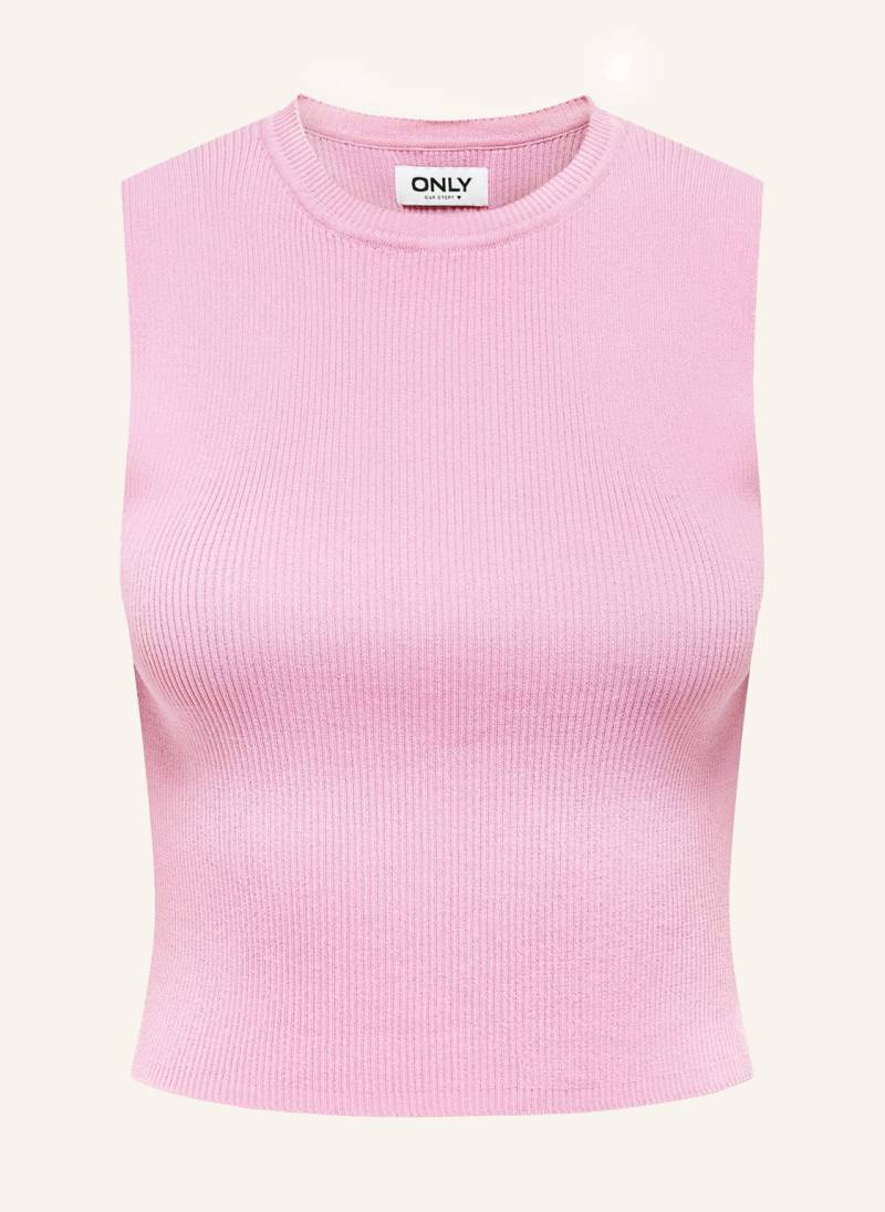 Only Stricktop pink von Only