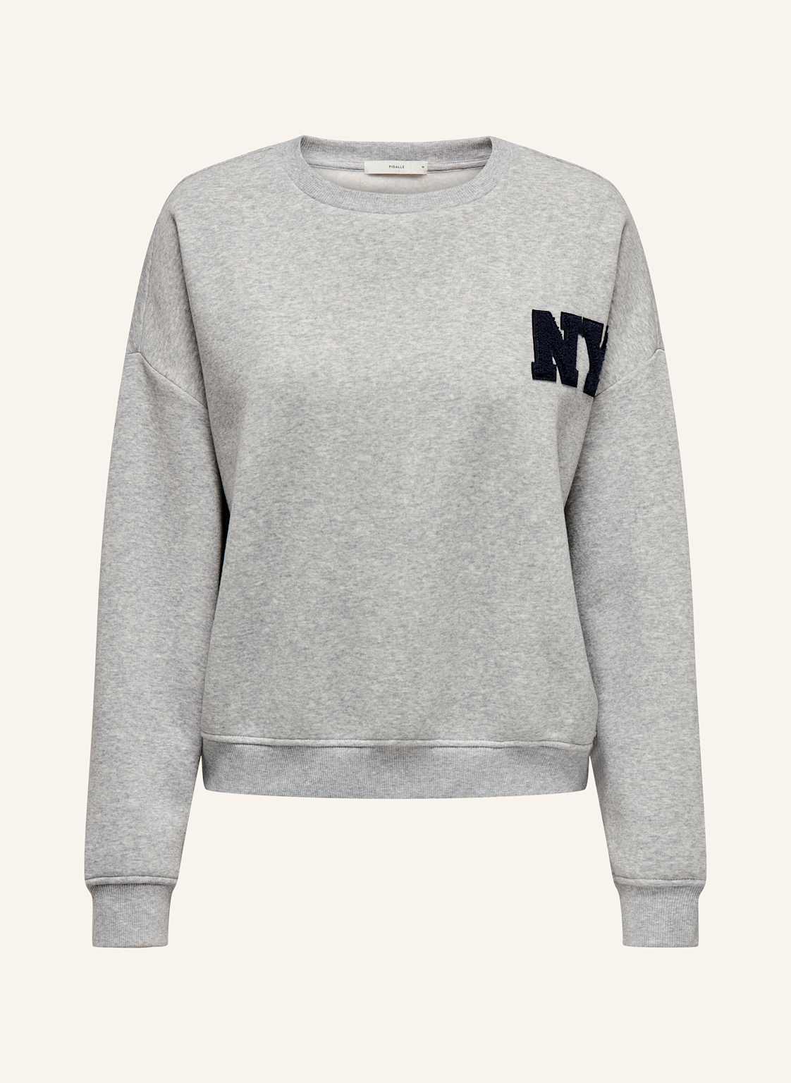 Only Sweatshirt grau von Only