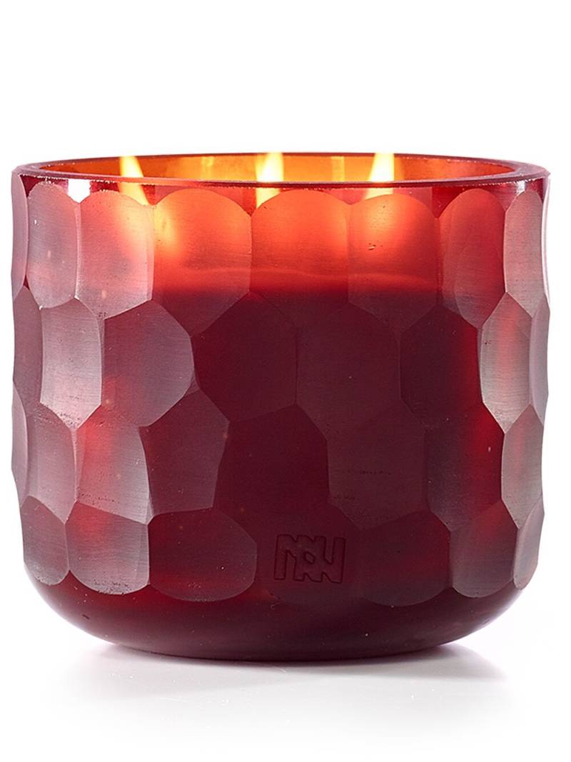 Onno small Circle Manyara-scent candle (1600g) - Red von Onno