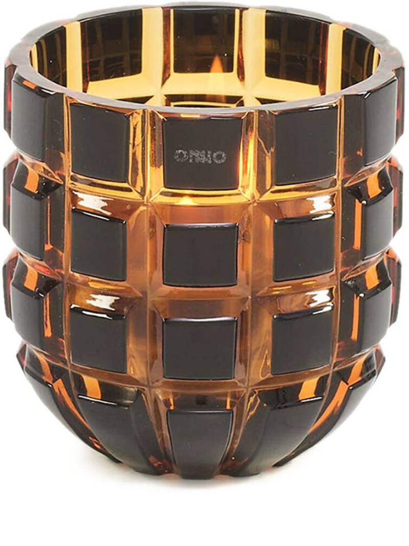 Onno small Forever Crystal Gold-scent candle (1000g) - Black von Onno