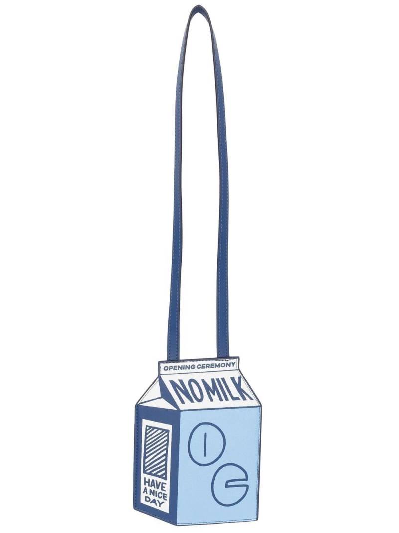 Opening Ceremony Milk shoulder bag - Blue von Opening Ceremony