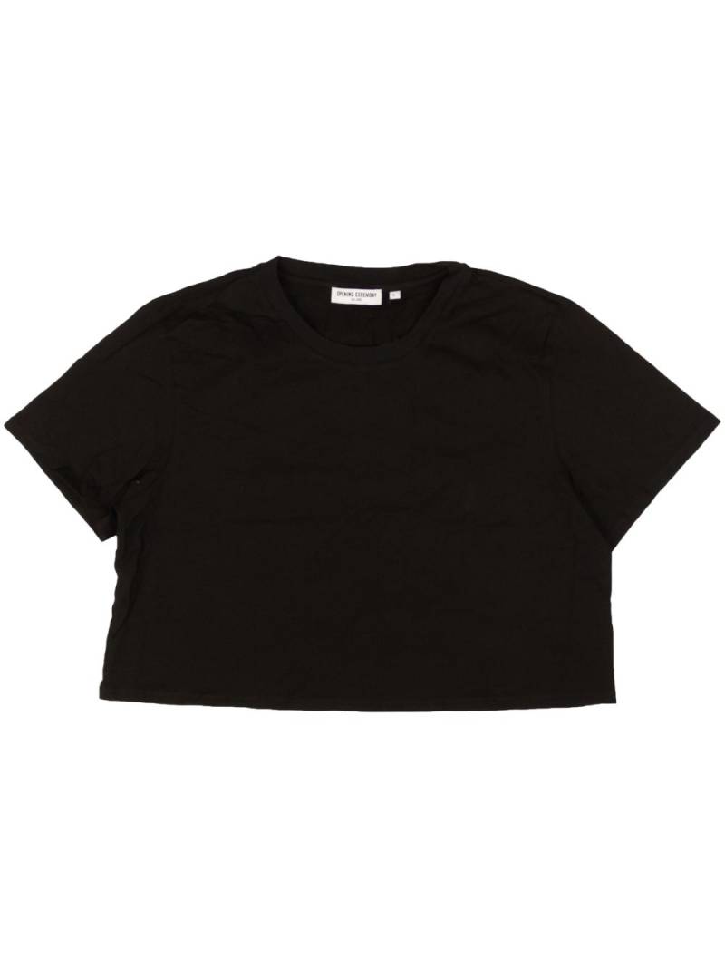 Opening Ceremony cropped T-shirt - Black von Opening Ceremony