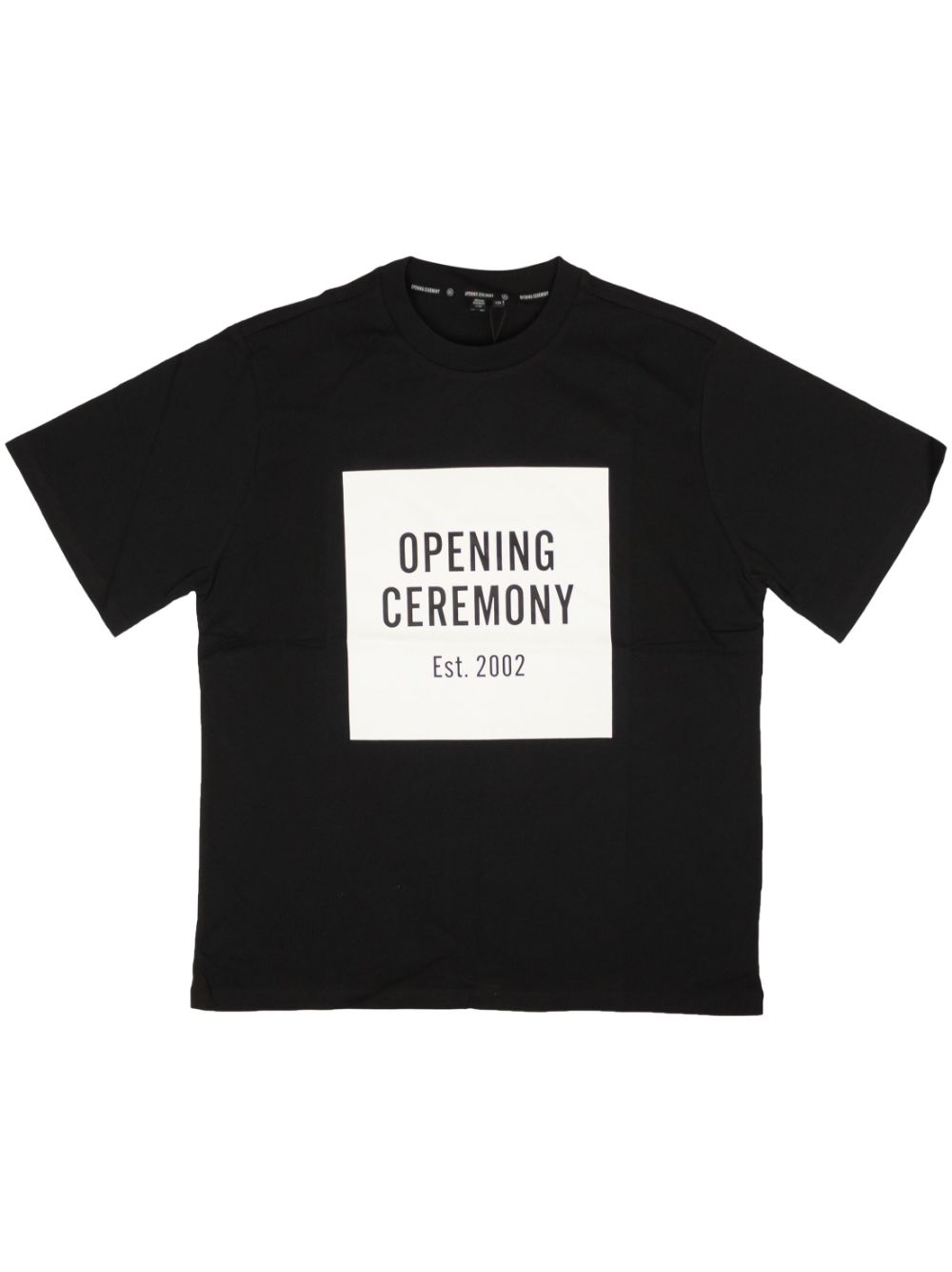 Opening Ceremony logo-print T-shirt - Black von Opening Ceremony