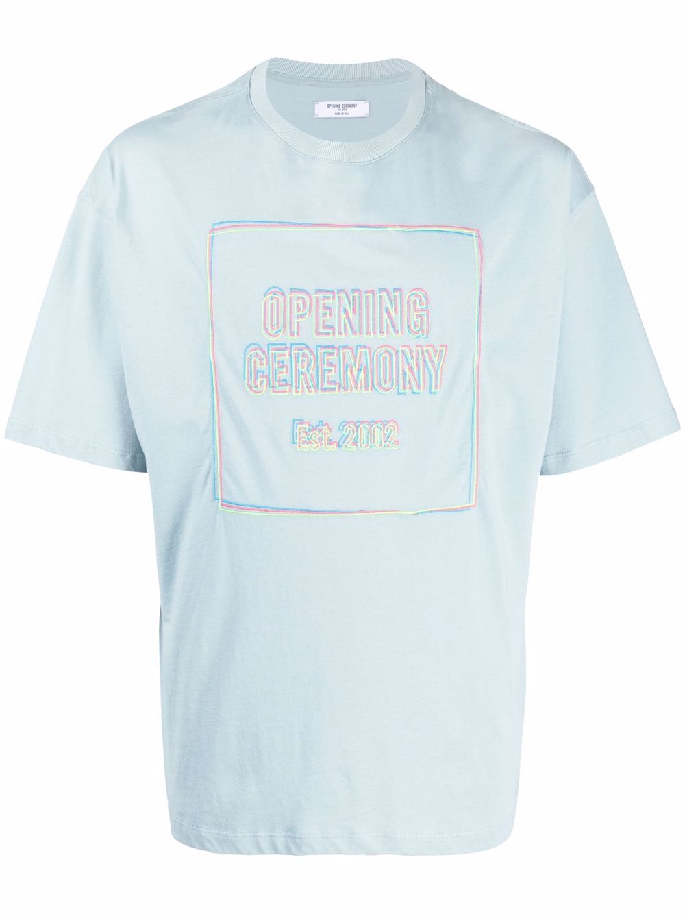 Opening Ceremony logo-print T-shirt - Blue von Opening Ceremony