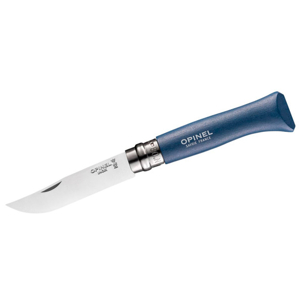 Opinel - No 08 Blau - Messer Gr 8,5 cm blau von Opinel