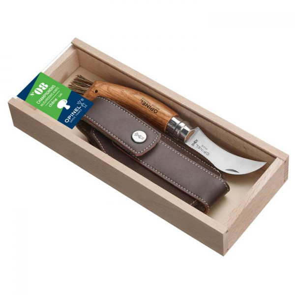 Opinel - Opinel Pilzmesser-Geschenkset inkl. Etui - Messer Gr 7 cm oak von Opinel