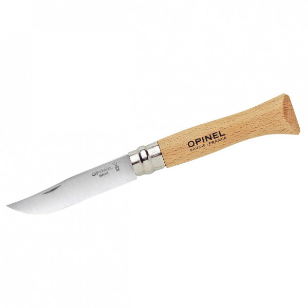 Opinel - Taschenmesser No 06 Rostfrei - Messer Gr 7,2 cm beech von Opinel