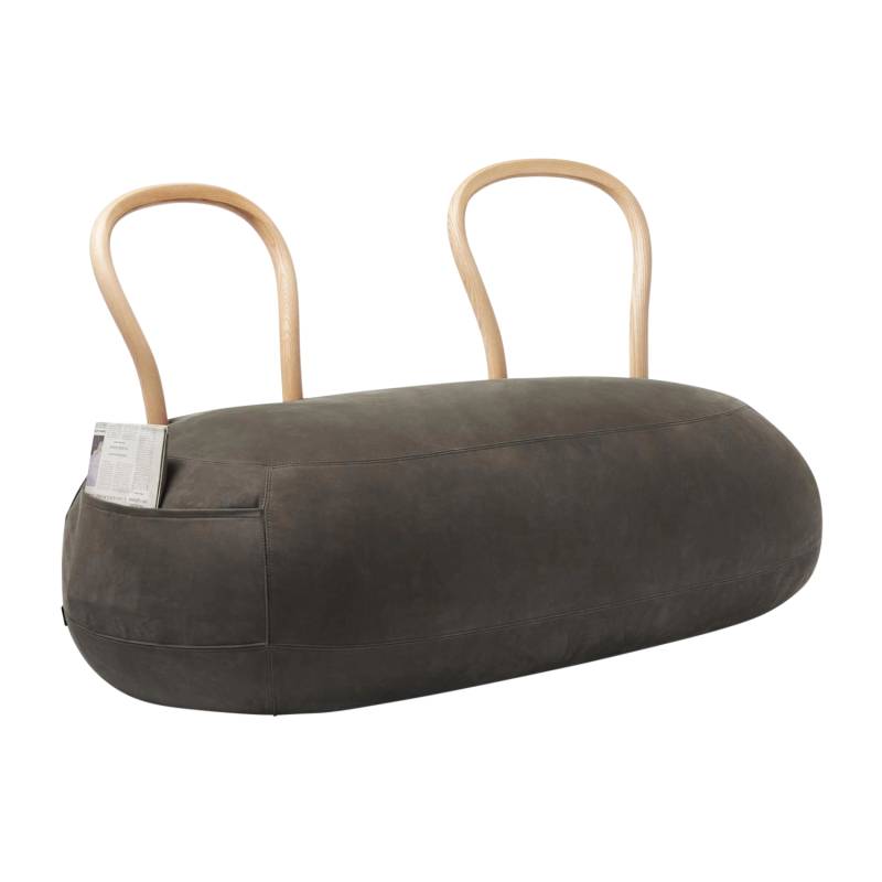 Yum Yum 2er Sofa, Stoff remix3 - brown 25 von Opinion Ciatti