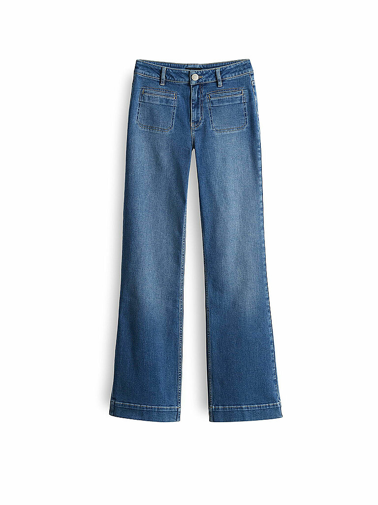 OPUS Jeans Flared Fit EBBI blau | 36/L32 von Opus