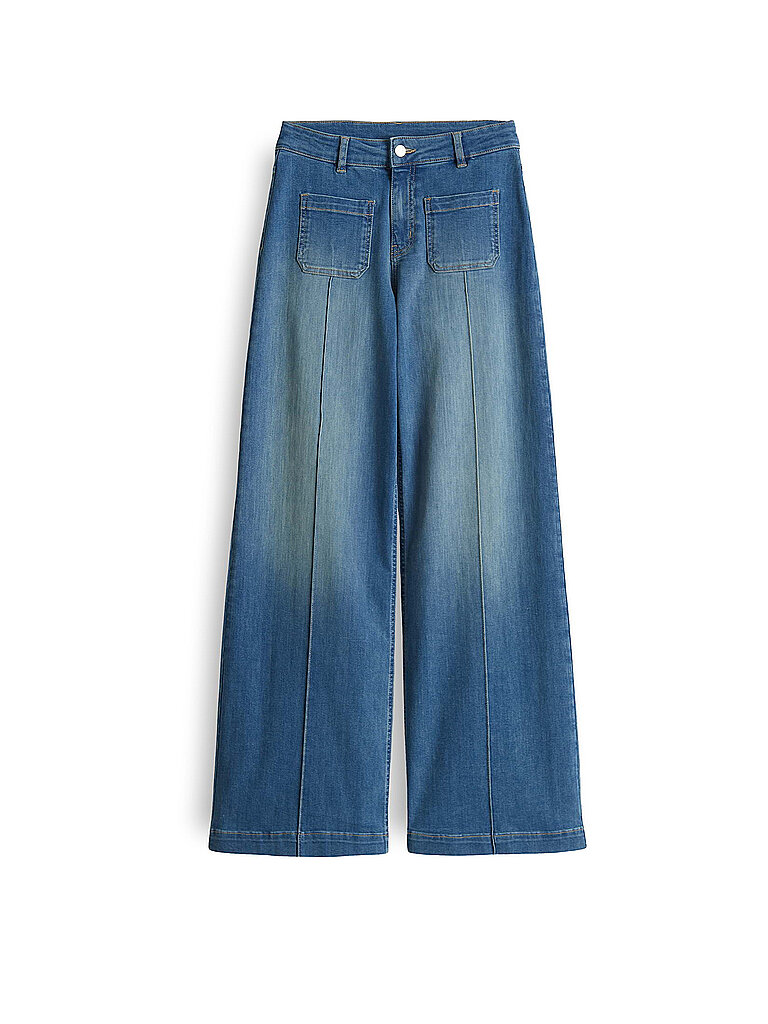 OPUS Jeans Straight Fit MELLY GROOVE blau | 34/L32 von Opus