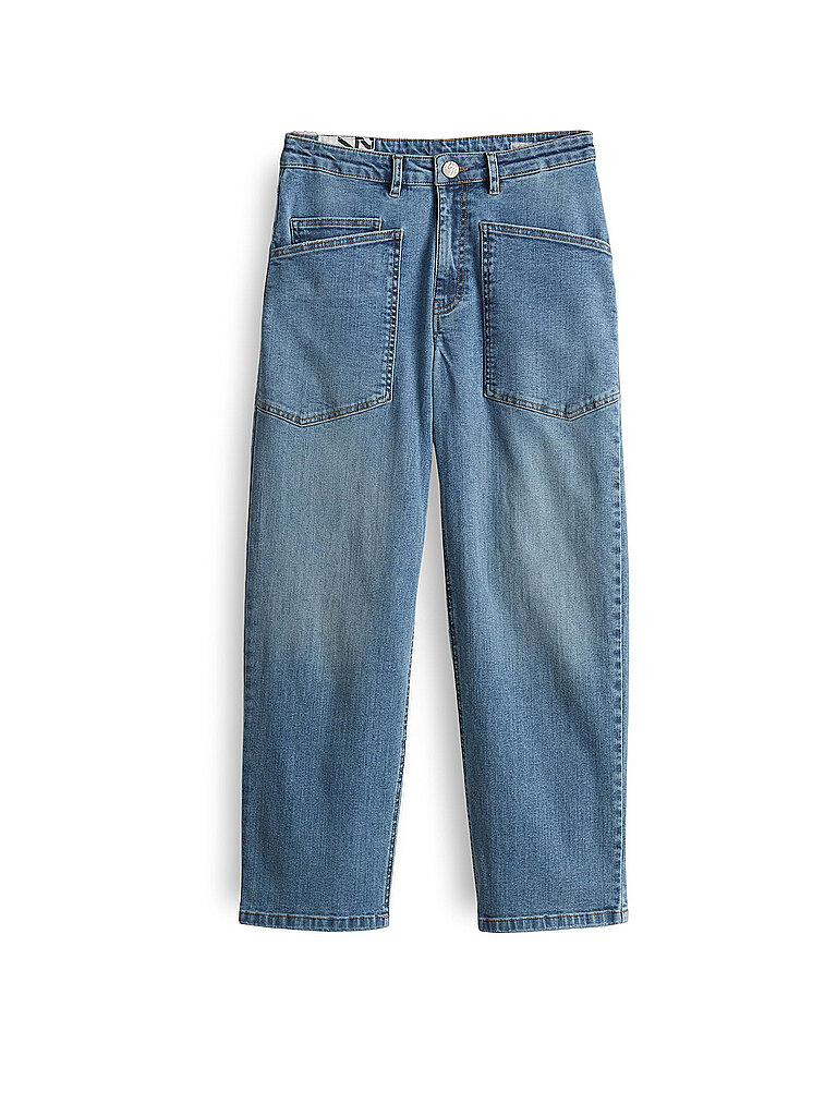 OPUS Jeans Tapered Fit 7/8 LISSIE CARGO blau | 40/L28 OPUS Jeans Tapered Fit 7/8 LISSIE CARGO blau | 40/L28 von Opus