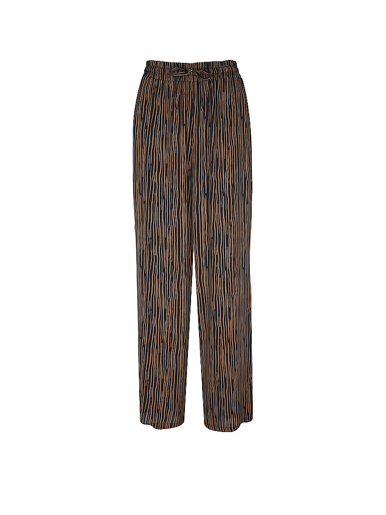 OPUS Marlenehose MANILO STRIPE braun | 42 von Opus