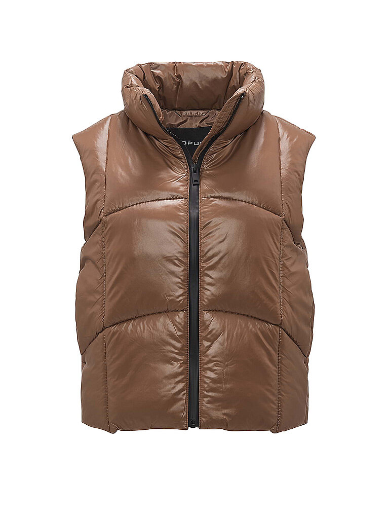 OPUS Steppgilet WOERTEL braun | 40 von Opus