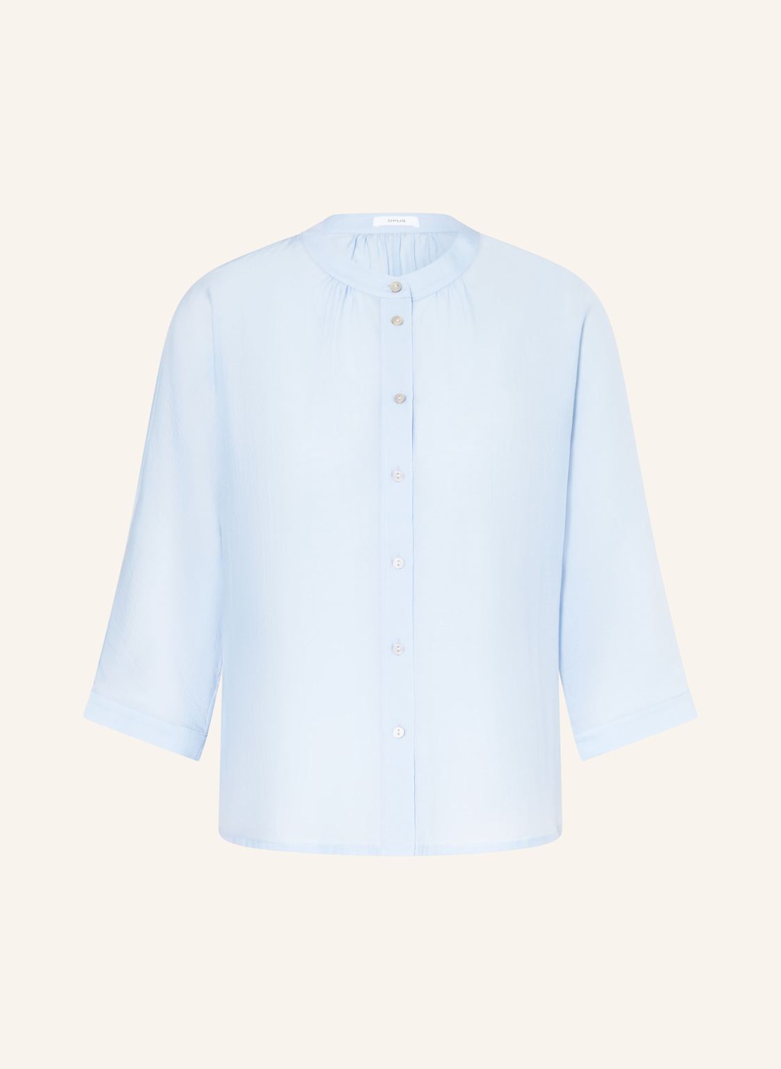 Opus Bluse Fabell Mit 3/4-Arm blau Opus Bluse Fabell Mit 3/4-Arm blau von Opus