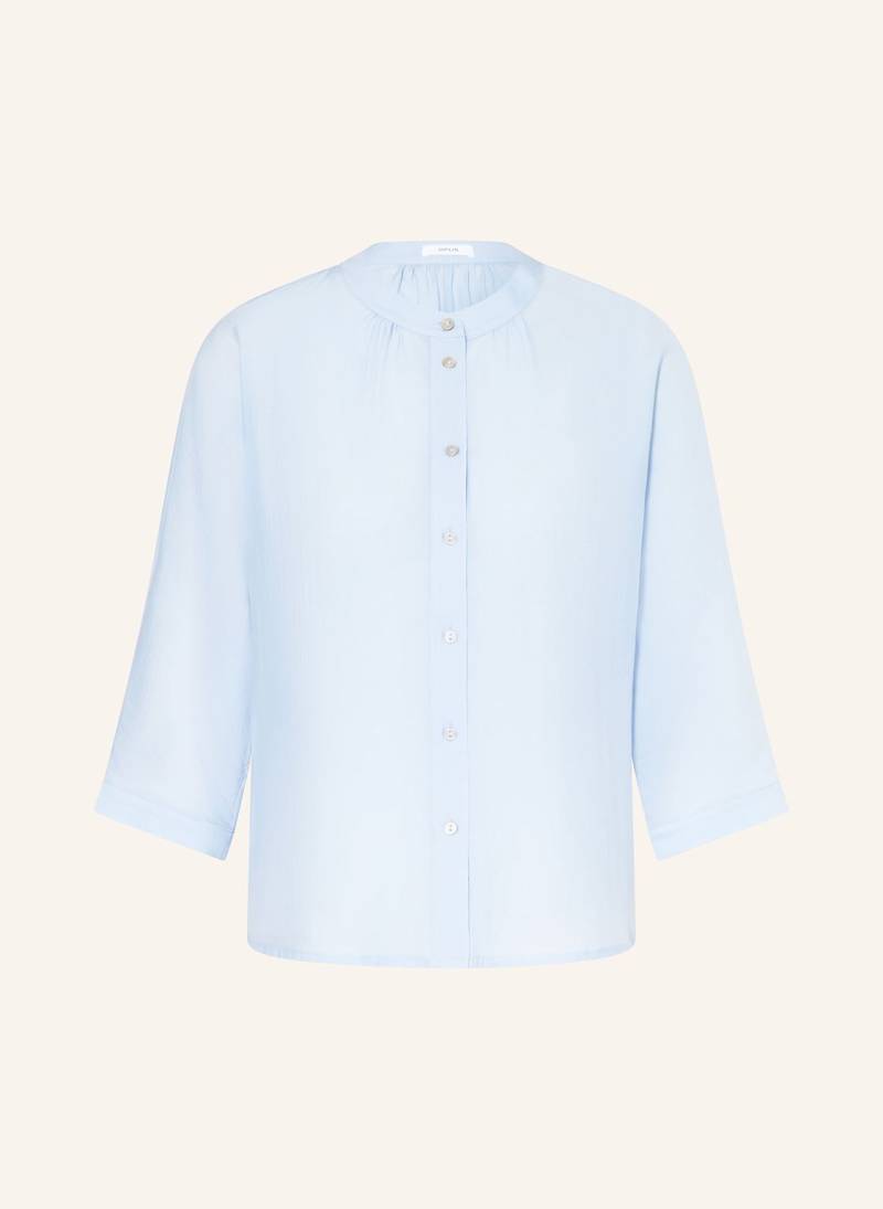 Opus Bluse Fabell Mit 3/4-Arm blau von Opus