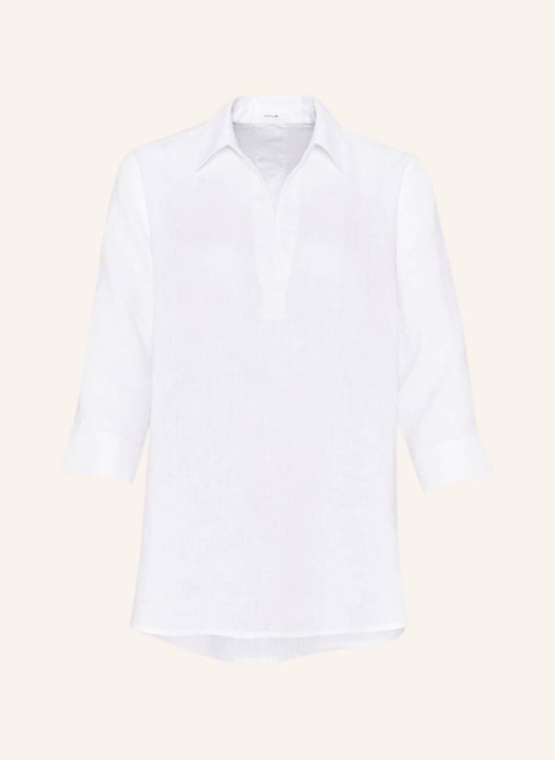 Opus Blusenshirt Fengani Aus Leinen weiss von Opus