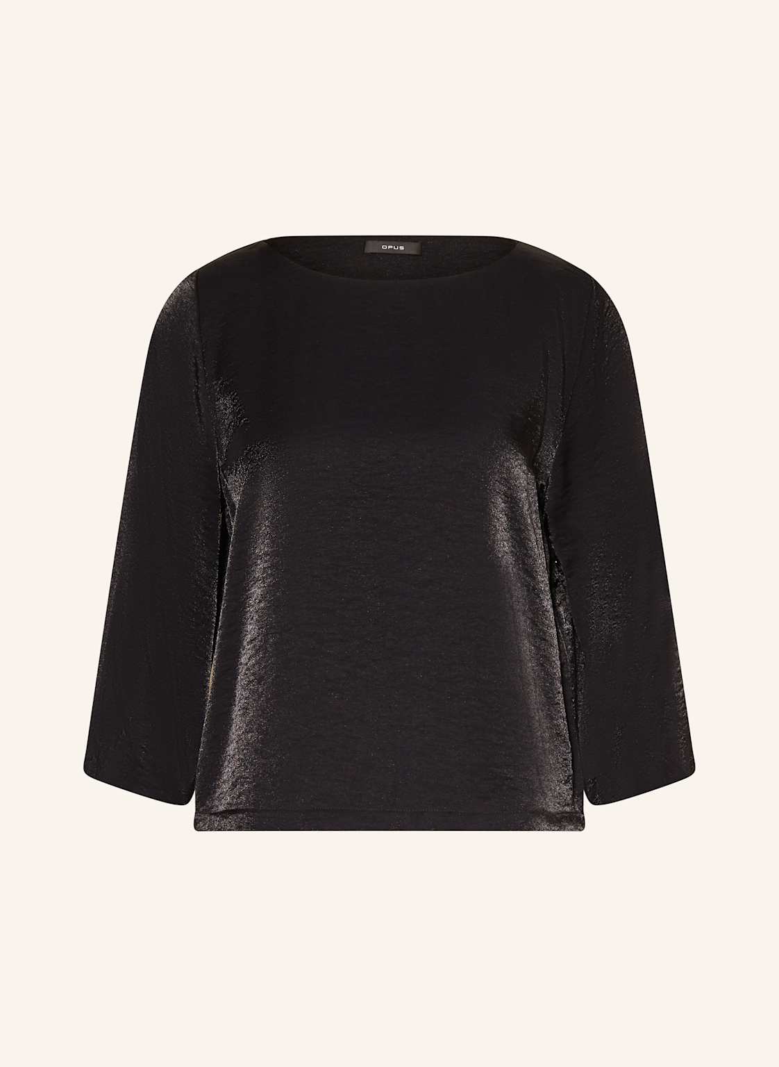 Opus Blusenshirt Flixi Mit 3/4-Arm schwarz Opus Blusenshirt Flixi Mit 3/4-Arm schwarz von Opus