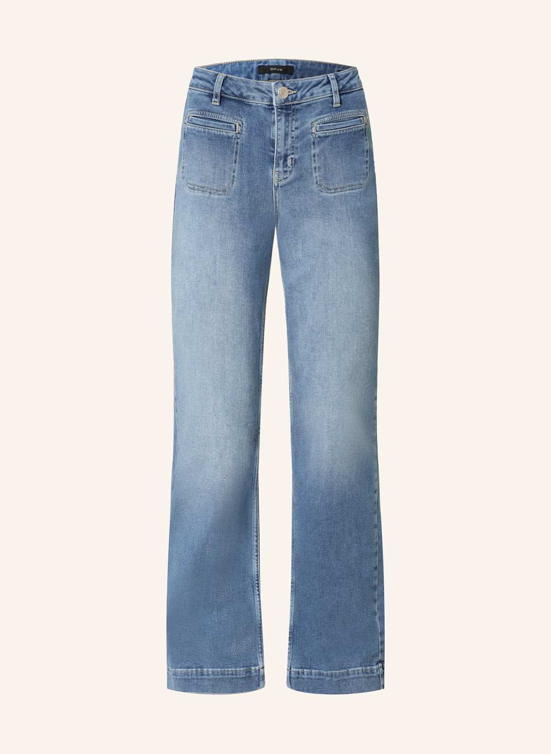 Opus Flared Jeans Ebbi Long blau Opus Flared Jeans Ebbi Long blau von Opus