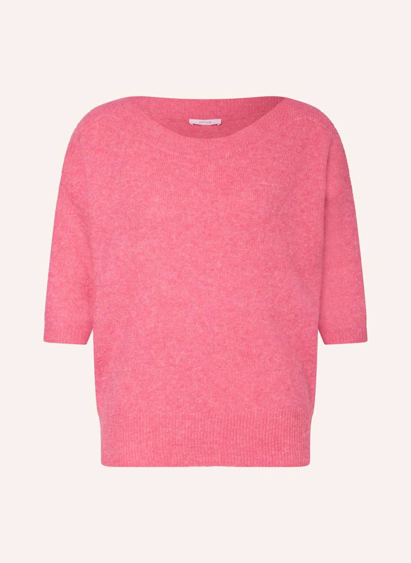 Opus Pullover Pusity Mit 3/4-Arm pink von Opus