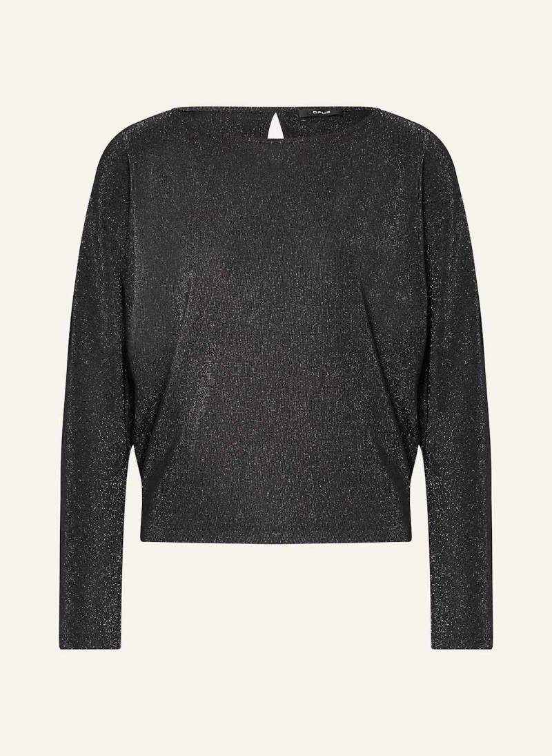 Opus Pullover Siglam Mit Glitzergarn schwarz von Opus