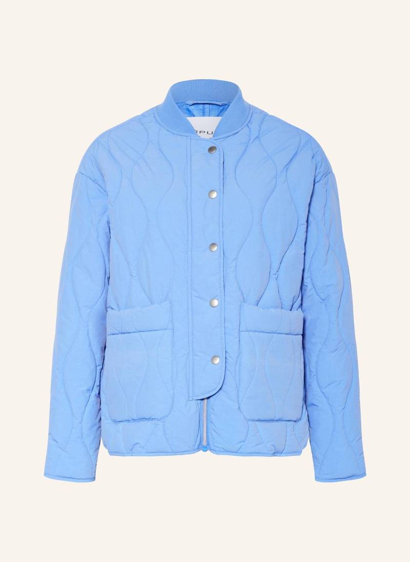 Opus Steppjacke Halotte blau von Opus