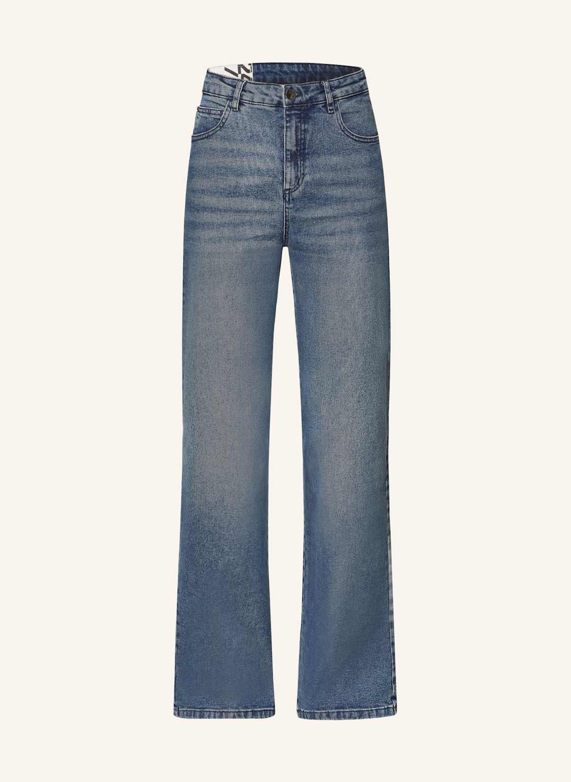 Opus Straight Jeans Mivy blau von Opus