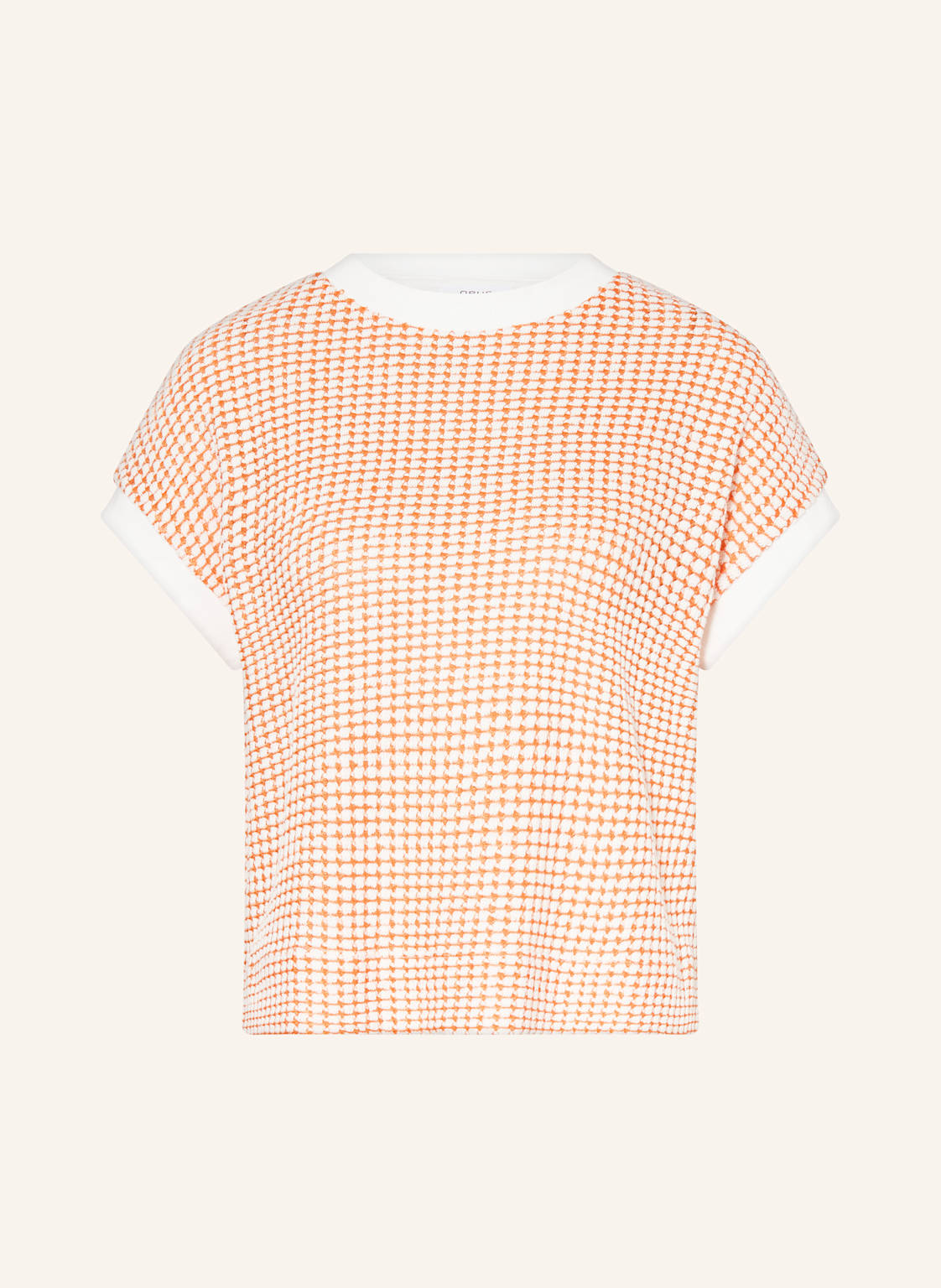 Opus Strickshirt Guton orange von Opus