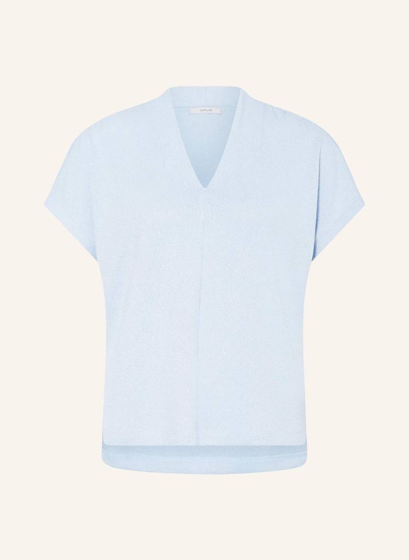 Opus Strickshirt Sofranka blau von Opus