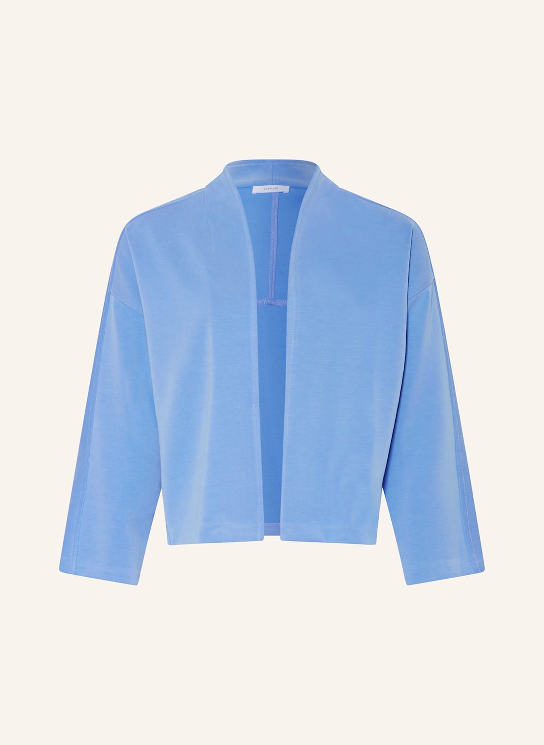 Opus Sweatjacke Jekona Mit 3/4-Arm blau Opus Sweatjacke Jekona Mit 3/4-Arm blau von Opus