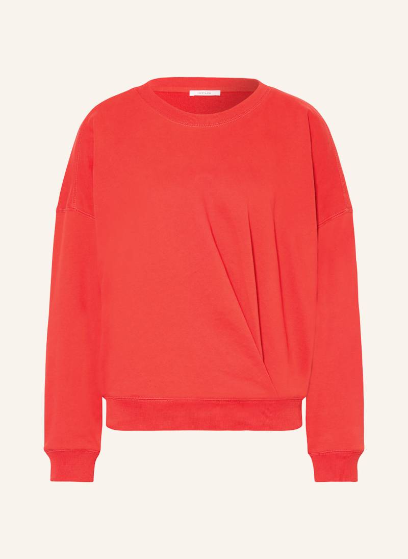 Opus Sweatshirt Gowdie rot von Opus