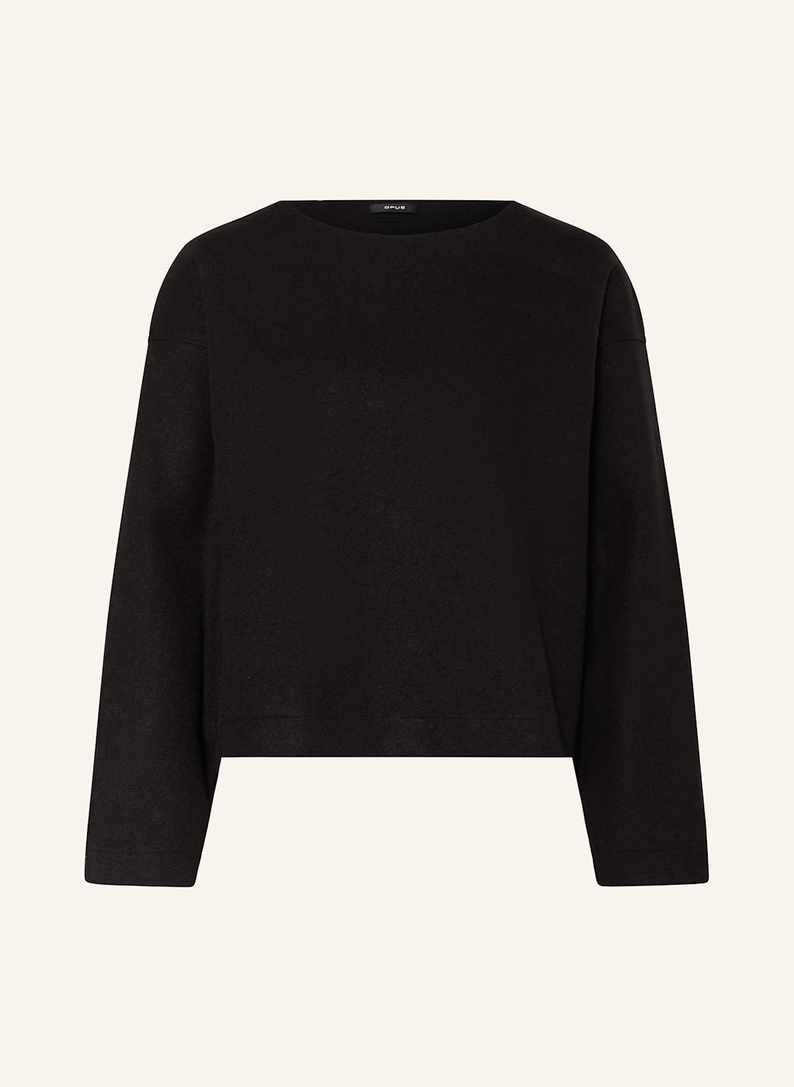 Opus Sweatshirt Gudila schwarz von Opus