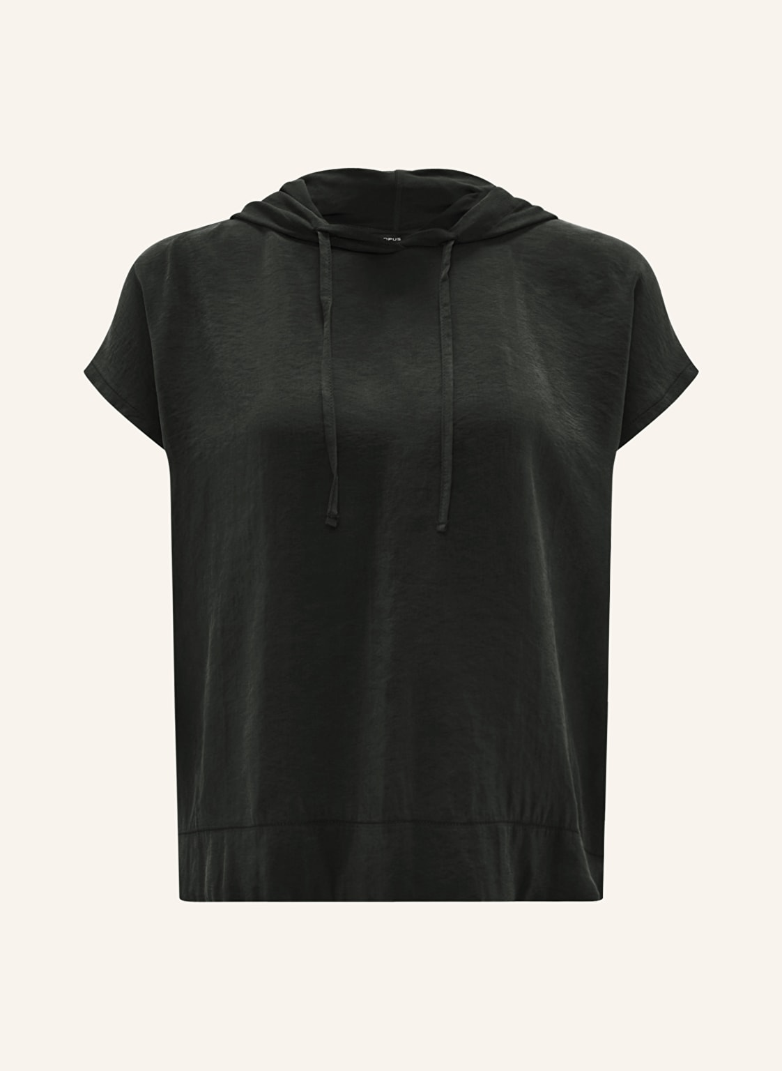 Opus T-Shirt Slowino Im Materialmix gruen von Opus