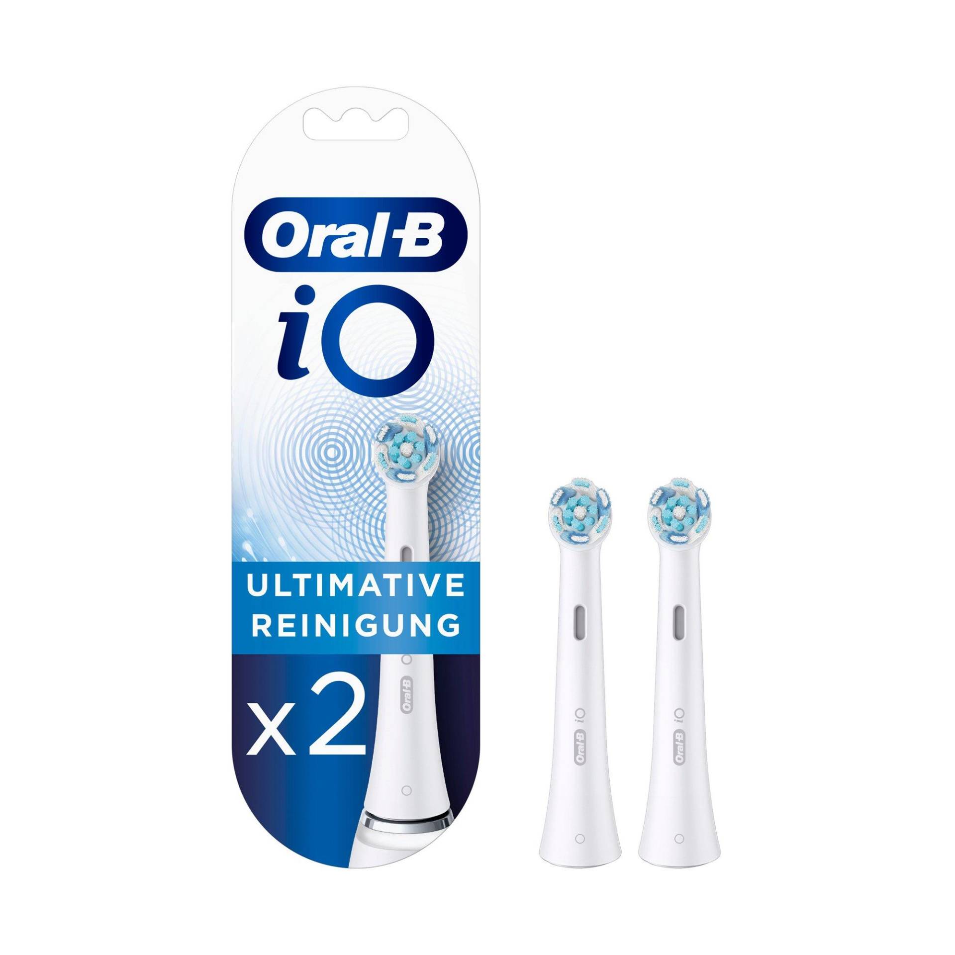 Ersatzzahnbürste Io Ultimative Reinigung Damen Weiss 2 pezzi von Oral-B