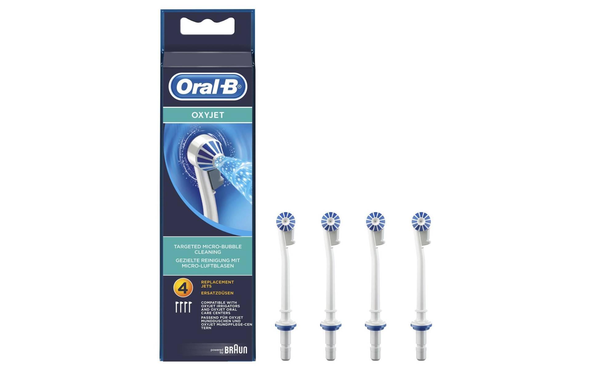 Oral-B Aufsteckbürste »Zahndüsenkopf OxyJet 4 Stück« von Oral-B