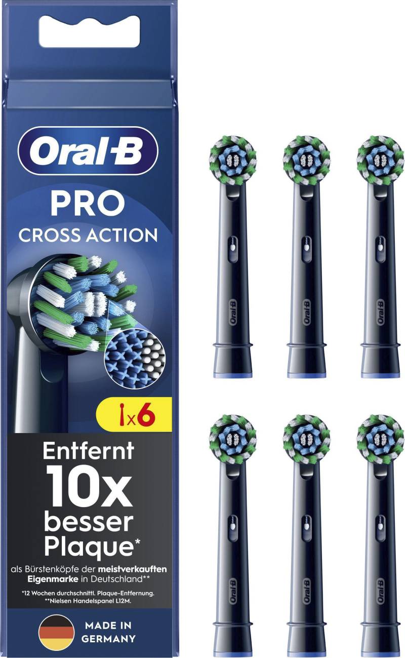 Oral-B Aufsteckbürsten »Pro CrossAction«, X-förmige Borsten von Oral-B