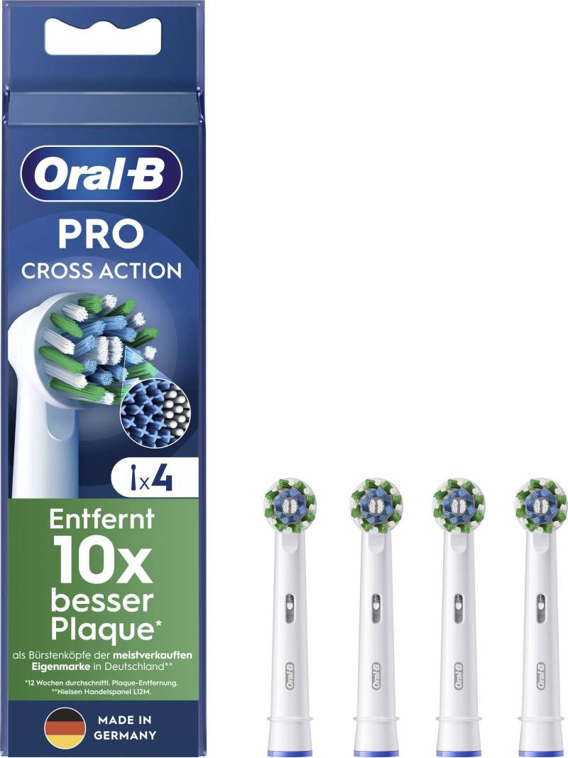 Oral-B Aufsteckbürsten »Pro CrossAction«, X-förmige Borsten von Oral-B