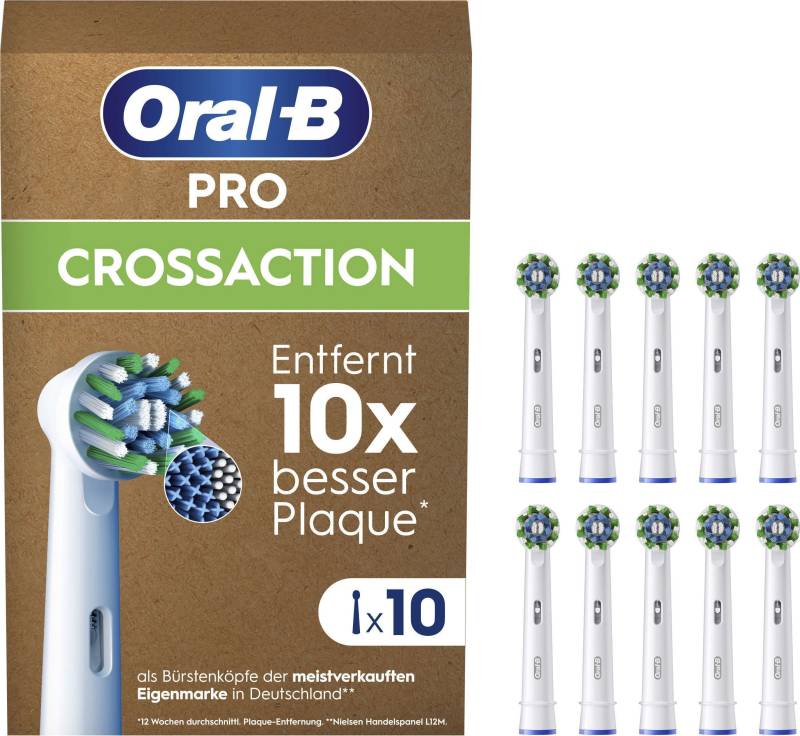 Oral-B Aufsteckbürsten »Pro CrossAction«, X-förmige Borsten von Oral-B