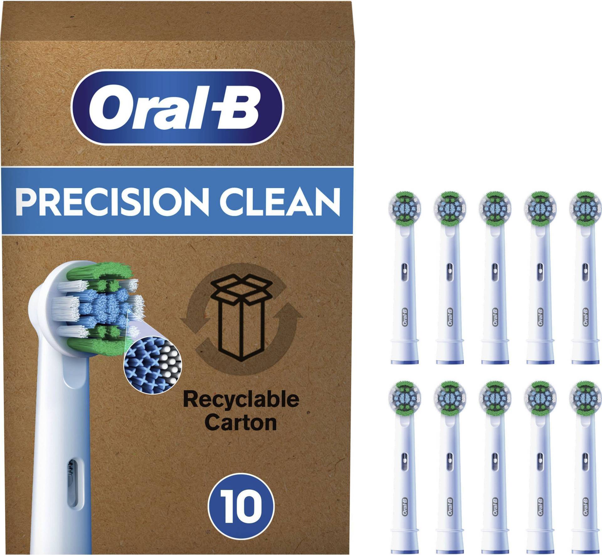 Oral-B Aufsteckbürsten »Pro Precision Clean«, X-förmige Borsten von Oral-B