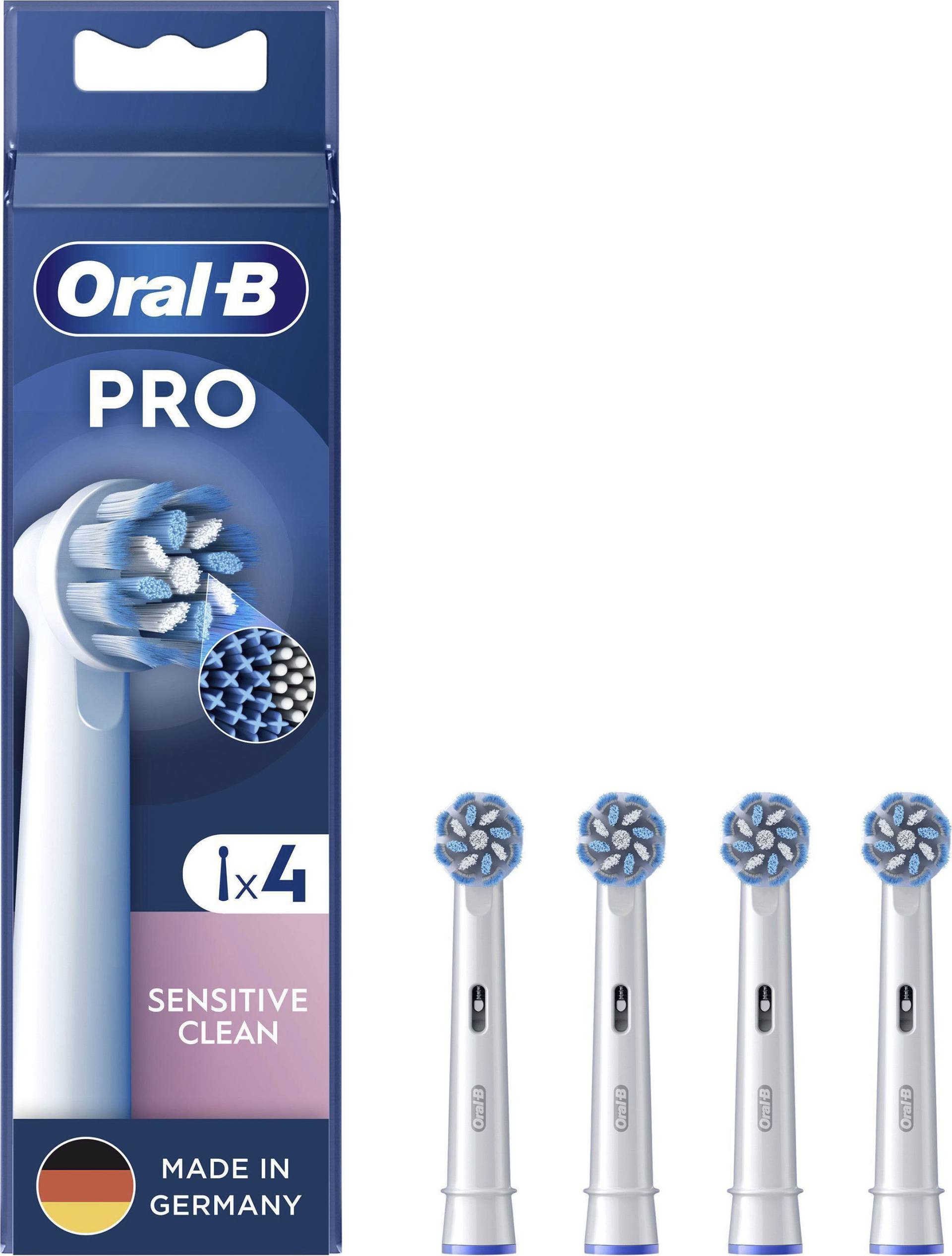 Oral-B Aufsteckbürsten »Pro Sensitive Clean«, X-förmige Borsten von Oral-B